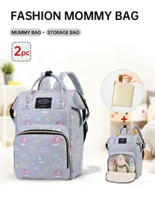 Large Capacity Mom Bag, Mummy Bag, Multi-Functional Backpack with Multiple Pockets, Travel Bag for Baby Essentials, Ideal for Moms, Mother's Day Gift, Lightweight Mommy Bag, Multifunctional Diaper Bag