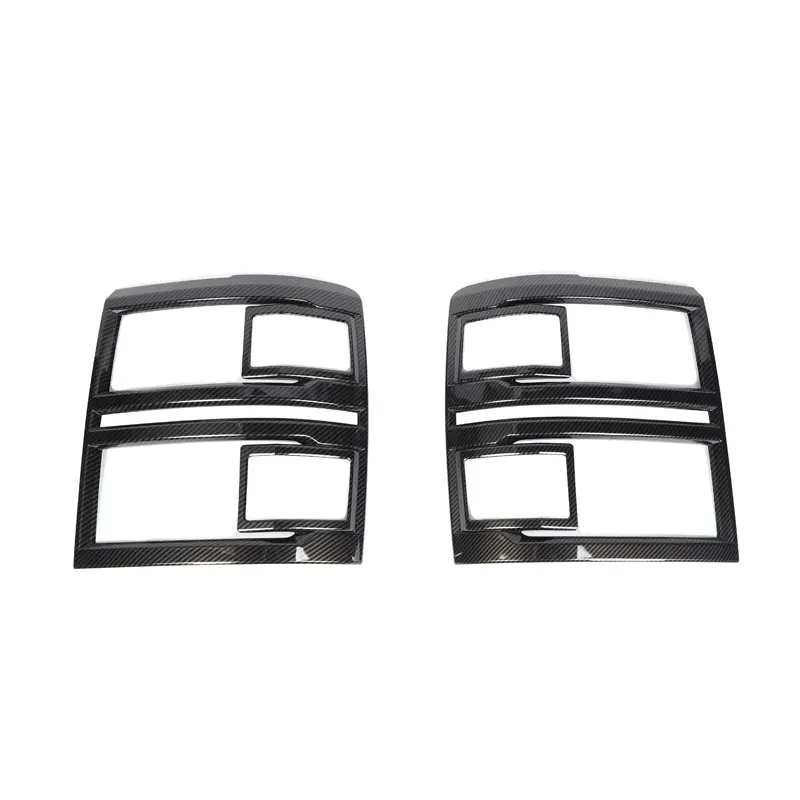 Red Bezel Front Headlamp Frame Trim Decor Cover for 2014-2015 Chevy Silverado - High-Quality ABS Auto Parts Accessories, UV Scratch-Resistant Coating, Easy DIY Installation Exterior Car Decoration