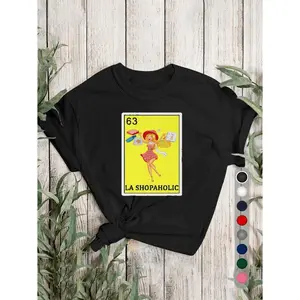 La Shopaholic Funny Shopping Graphic Tee | Men’s Casual T-Shirt