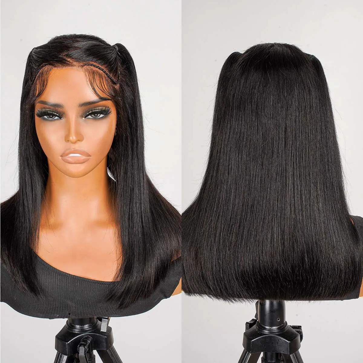 Alipearl Wigs Short Bob Wig Straight Zig Zag Style 13x4 Glueless Lace Front Bob Wig Pre Braided Pre Cut Pre Styled Ready To Go Wig Beginner Friendly Wig #SummerWins #DealsForYouDays