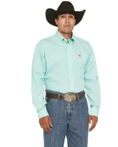 Cinch Men's Men'S Geo Print Long Sleeve Button-Down Western Shirt - Mtw1106037