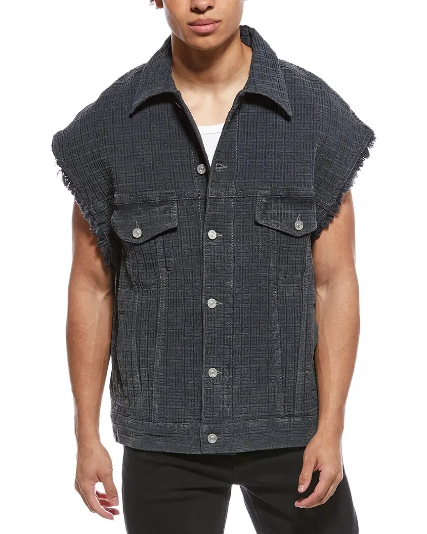 Givenchy Oversized 4G Denim Vest