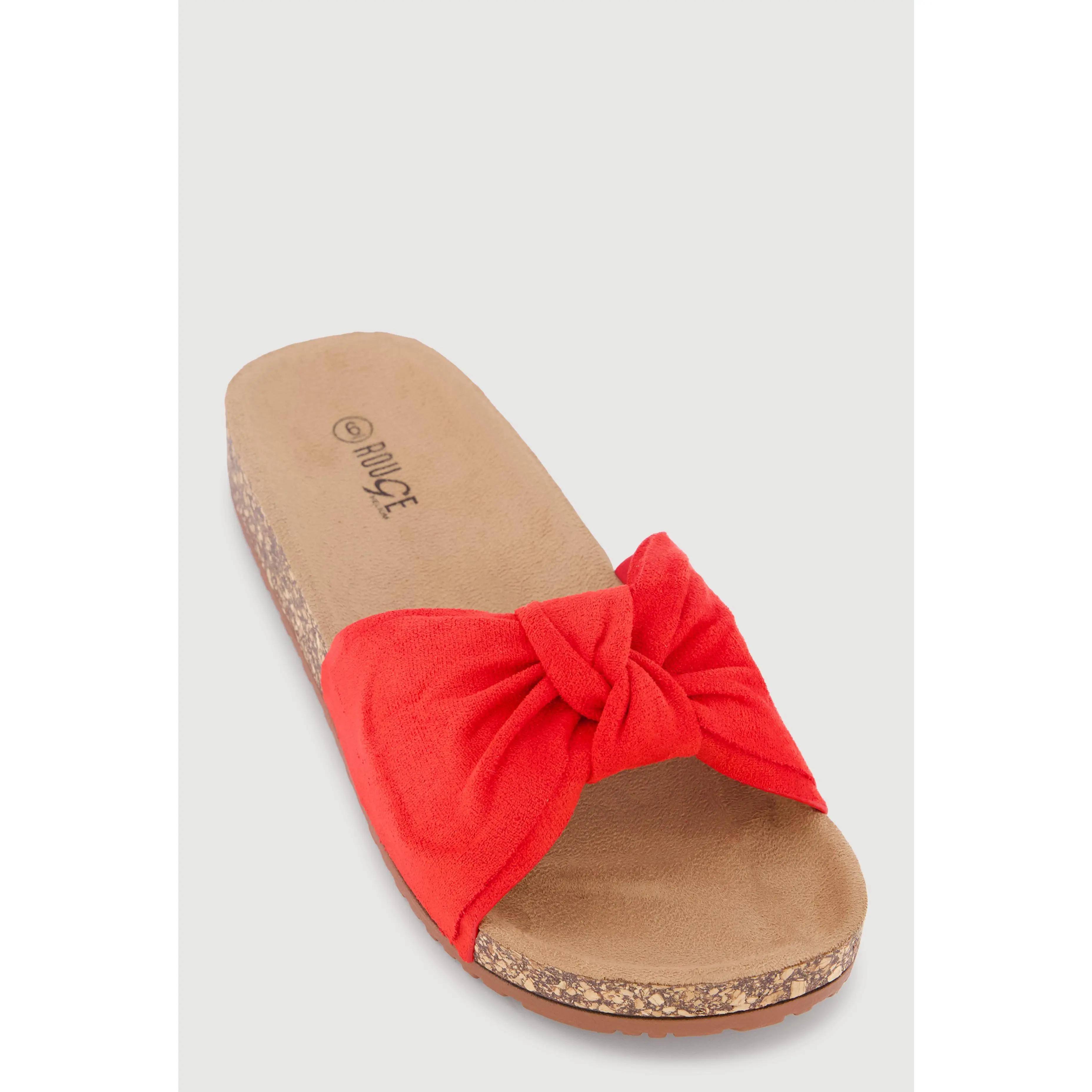 Bow Band Footbed Sandals
