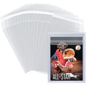 100 Pack Top Loader Sleeves, Penny Sleeves for Trading Card Ultra Protection for Pro Collector