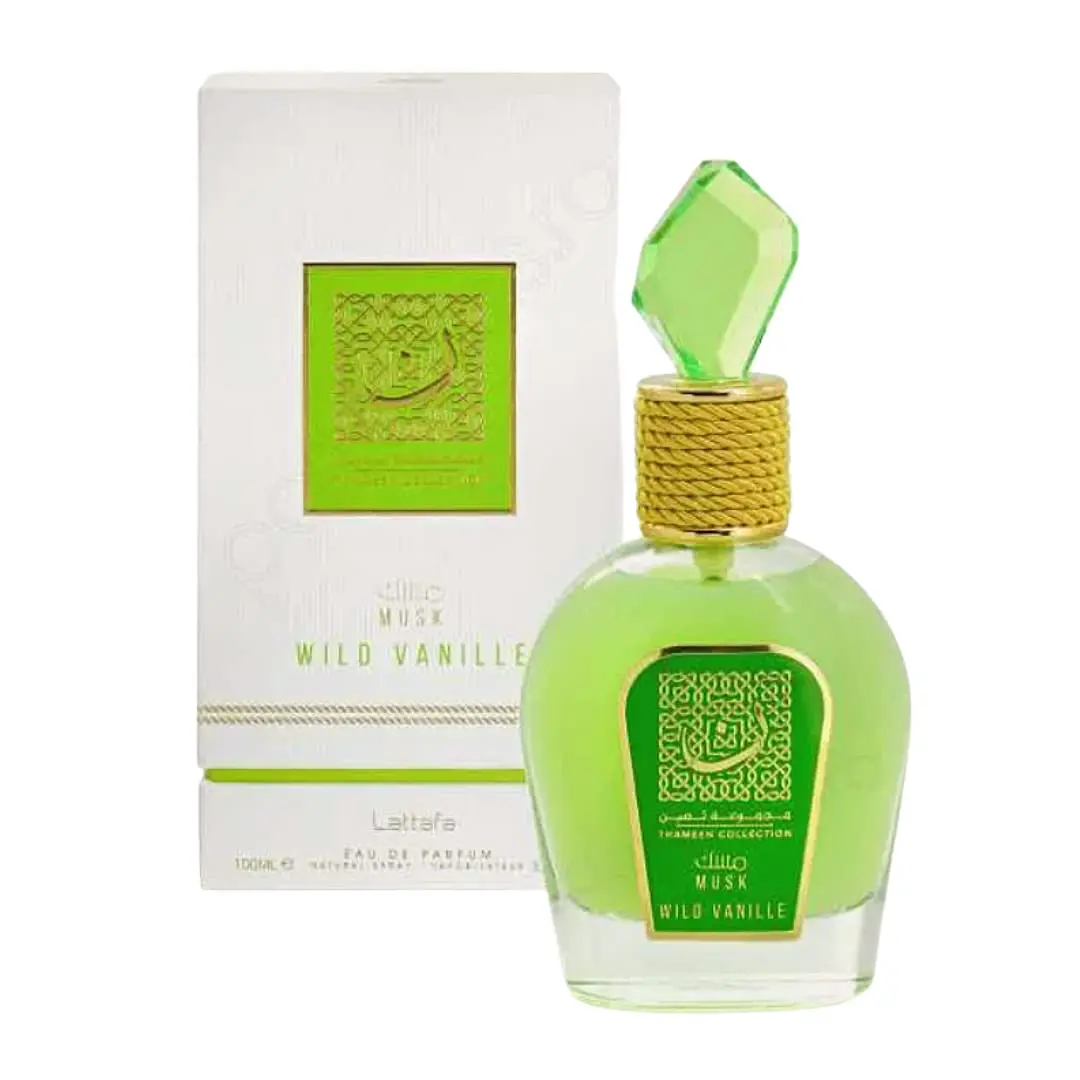 Wild Vanille Thameen Collection Musk Unisex EDP 100ml | by Lattafa Wild Vanille Thameen Collection Musk Unisex EDP 100ml | by Lattafa