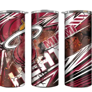 Miami heat tumbler