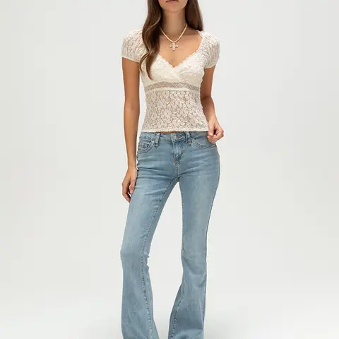 RSQ Womens Low Rise Bootcut Jeans