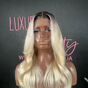 SNOW UNIT-PRE-MADE CUSTOMIZED WIG- CUSTOM COLORED PLATNUIM-READY TO BE SHIPPED
