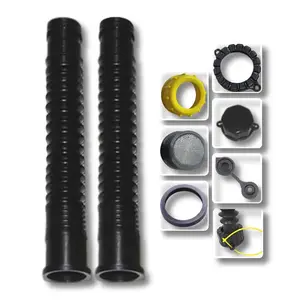 KP KOOL PRODUCTS Double Gas Can Spout Replacement Kit – Two Joinable Flexible Extended Nozzles with Vent Cap, 2 Gas Caps & Gasket Filters – Fits Blitz, Midwest, Scepter & More – Old Style Leak-Proof Fuel Pouring Spout