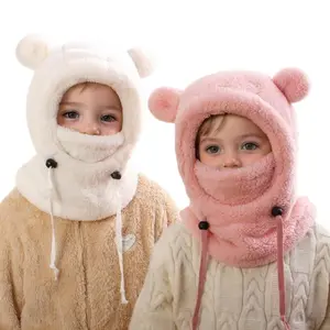 Winter Fleece Hat Balaclava – Windproof Adjustable Ski Mask with Soft Fleece Lining, Warm Unisex Full-Head Protection for Cold Weather Outdoor Sports, Cycling & Snow Activities