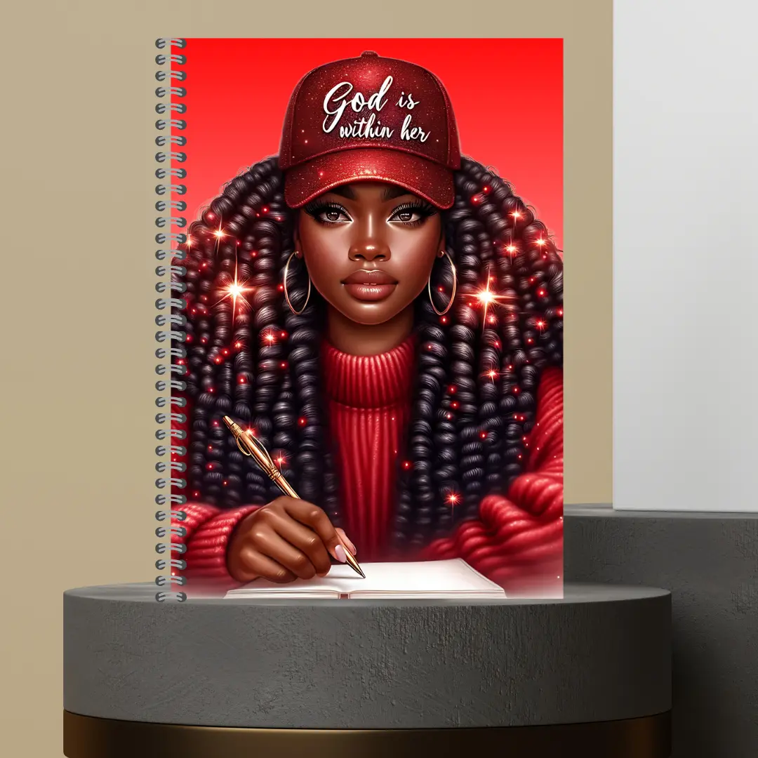 7. God is within Her (Red)