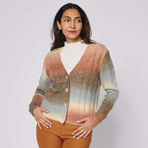 Hue Ombré Cardigan – Sold by HSN