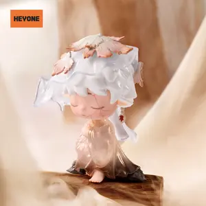 Heyone MIMI-Echoes of Mountains and Rivers Series Mystery Box Blind Box Figure Art Toy Cute Figure Desktop Ornament Collectible Toys Birthday Gifts Random Surprise Set Figurine
