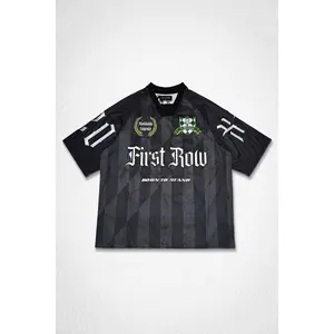 First Row Elite Field Short Sleeve Sports Jersey Black