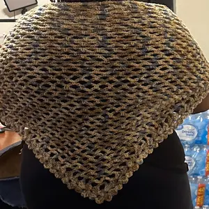 Crochet shawl