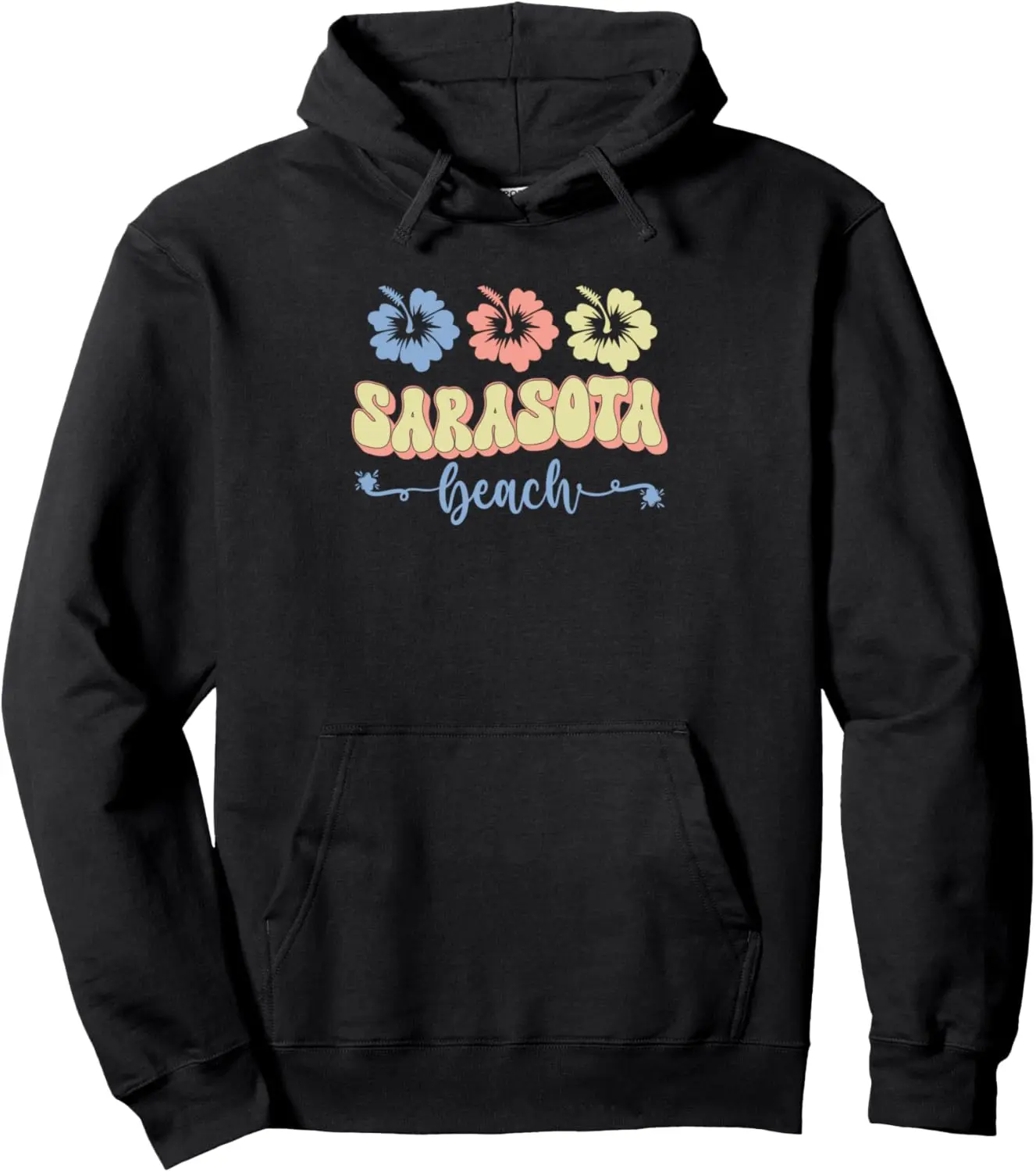 Florida Sarasota Beach Family Vacation Florida Sarasota Pullover Hoodie