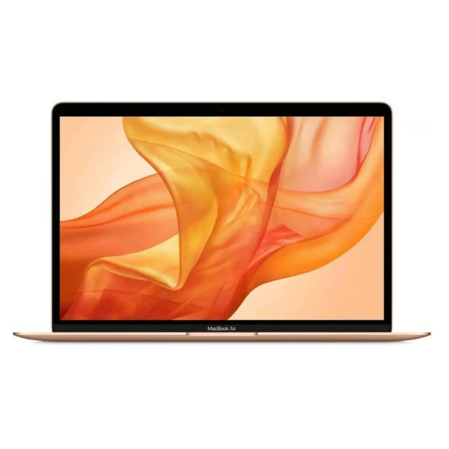 Refurbished Apple MacBook Air Laptop 13.3" Retina Display 1.6GHz 8GB RAM 256GB SSD Gold 2019 with Intel Core i5 Processor & Laptop Charger Accessory | (Good Condition)