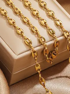 Stainless Steel Pig Nose Fashion Versatile Bracelet, Stylish Accessory for Everyday Wear, Unisex Jewelry for All Occasions