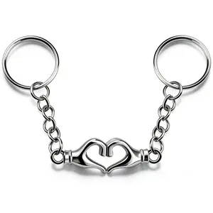 Matching Magnetic Keychain for Couples, Valentine’s Day Romantic Magnetic Key Chain, Cute Love Gifts for Couples, Anniversary & Birthday Surprise