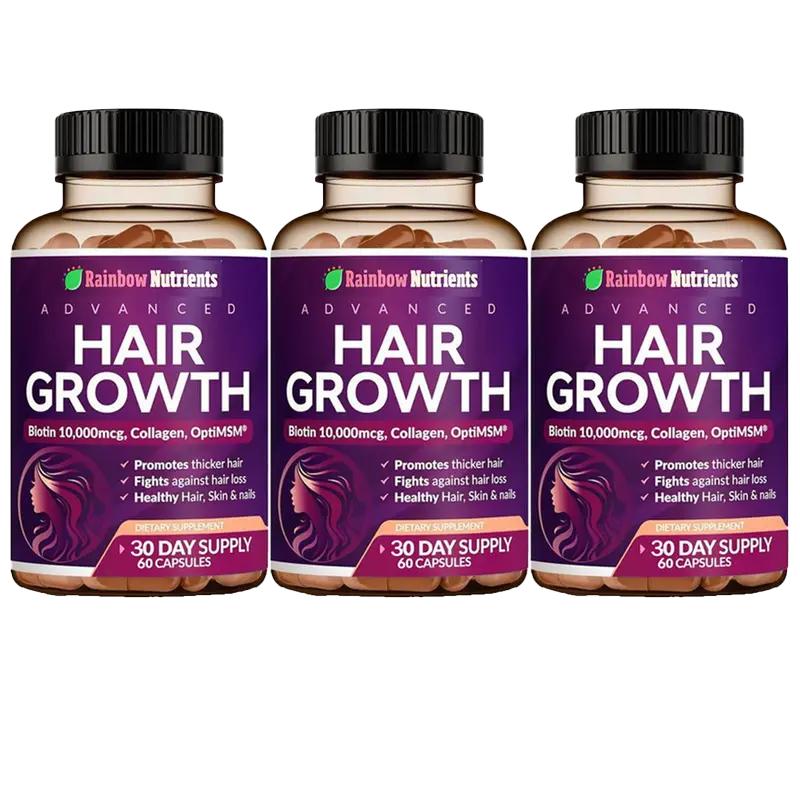{Free delivery!!} Rainbow Nutrients Advanced Hair Growth Vitamins ...