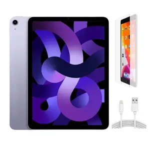 Refurbished Apple iPad Air 5 A2588 (WiFi) Acceptable Condition with Wireless Earbuds & 1 Year Warranty