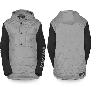 Puffy Pullover- Silverback