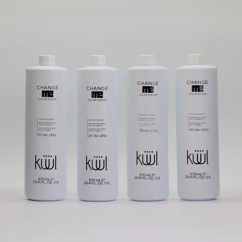 Kuul Color Cream Developer, 29.41 FL OZ Haircare Product for Hair Color Application