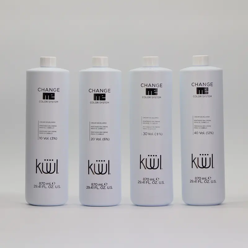 Kuul Color Cream Developer, 29.41 FL OZ Haircare Product for Hair Color Application