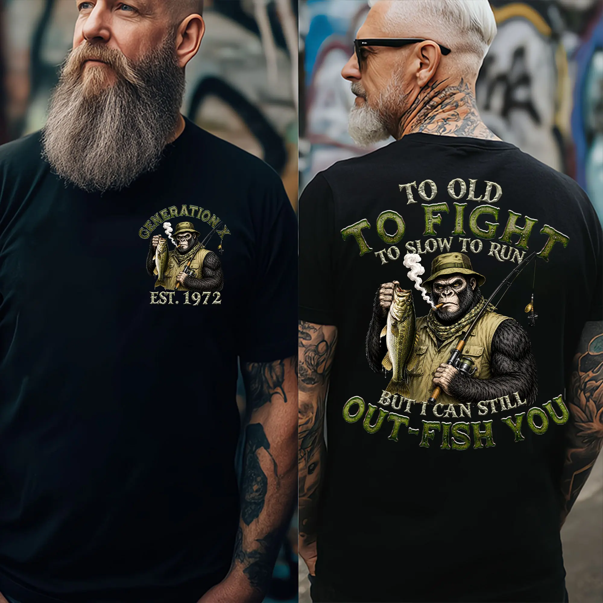 Personalization Year Gen X T Shirt, To Old To Fight T Slow To Run T Shirt , Gen X 1965-1980 T Shirt, , Generation X T-shirt For Women For Men