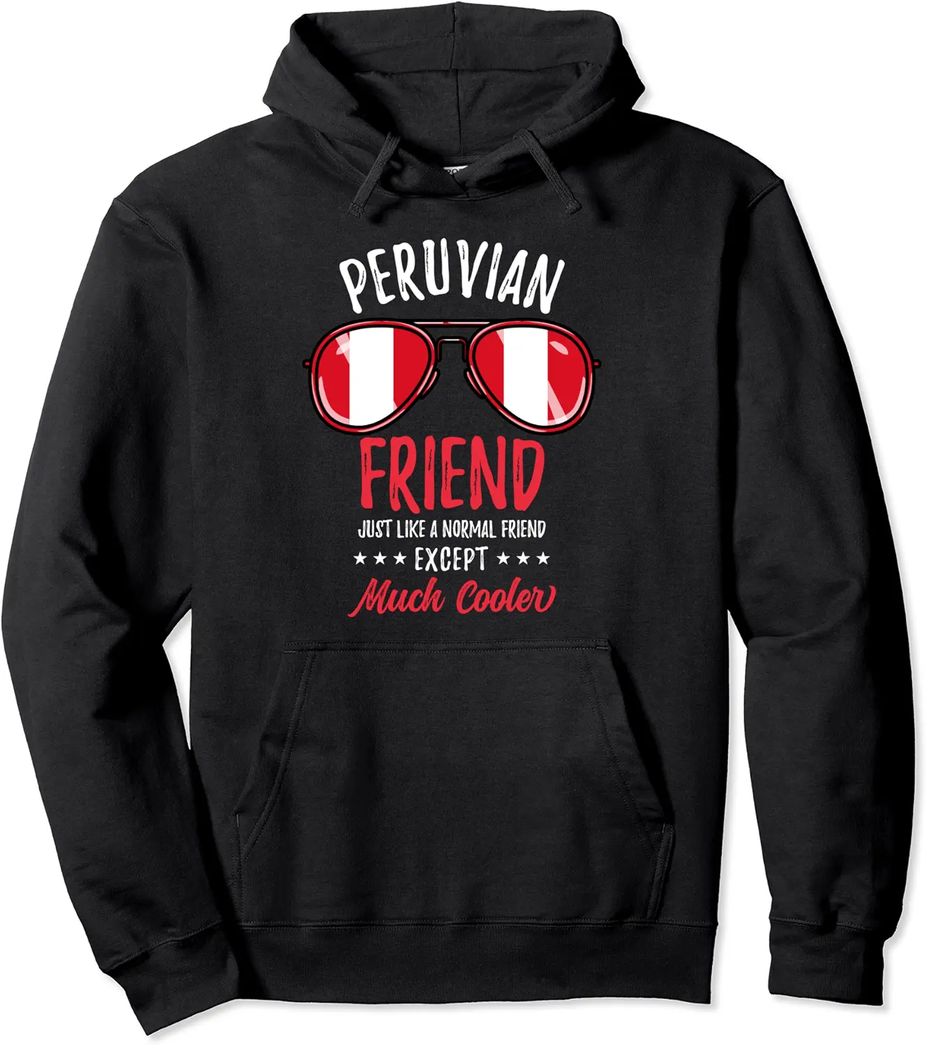 Cool Peruvian Friend Sunglasses Peruvian Family Pullover Hoodie - Robertbobby Shop 31B0BT85GHMX