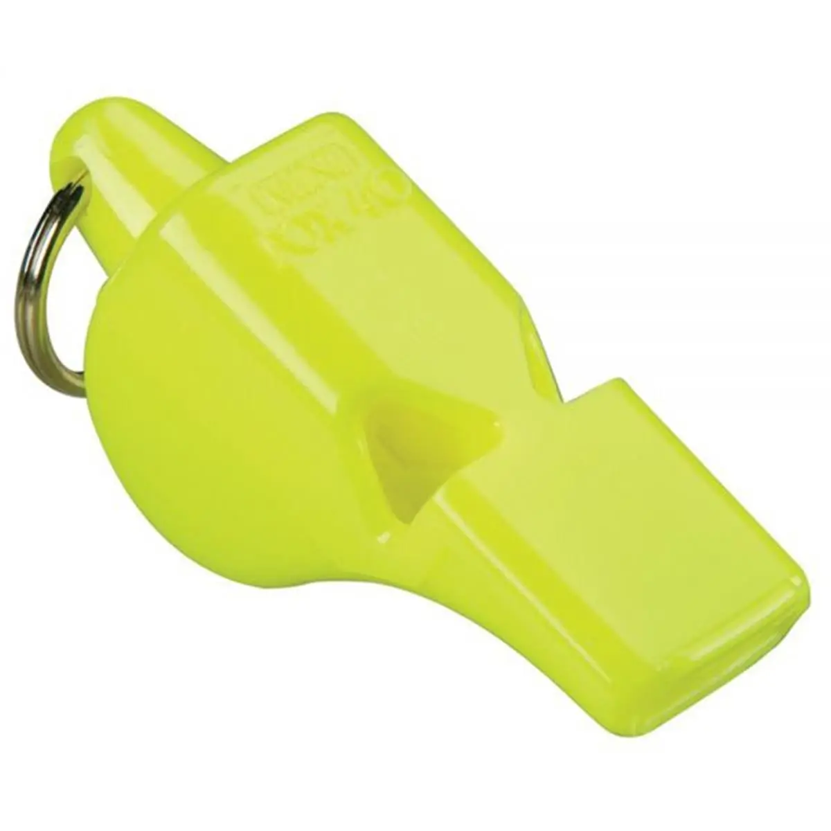 Fox 40 Mini Safety Whistle 372598 - Unisex Lightweight Compact Survival Tool, High Pitch Safety Gear with Neon Yellow Lanyard, Thermoplastic, Cushioned Mouth Grip, Tooth Protection, Outdoor Sports Survival Equipment