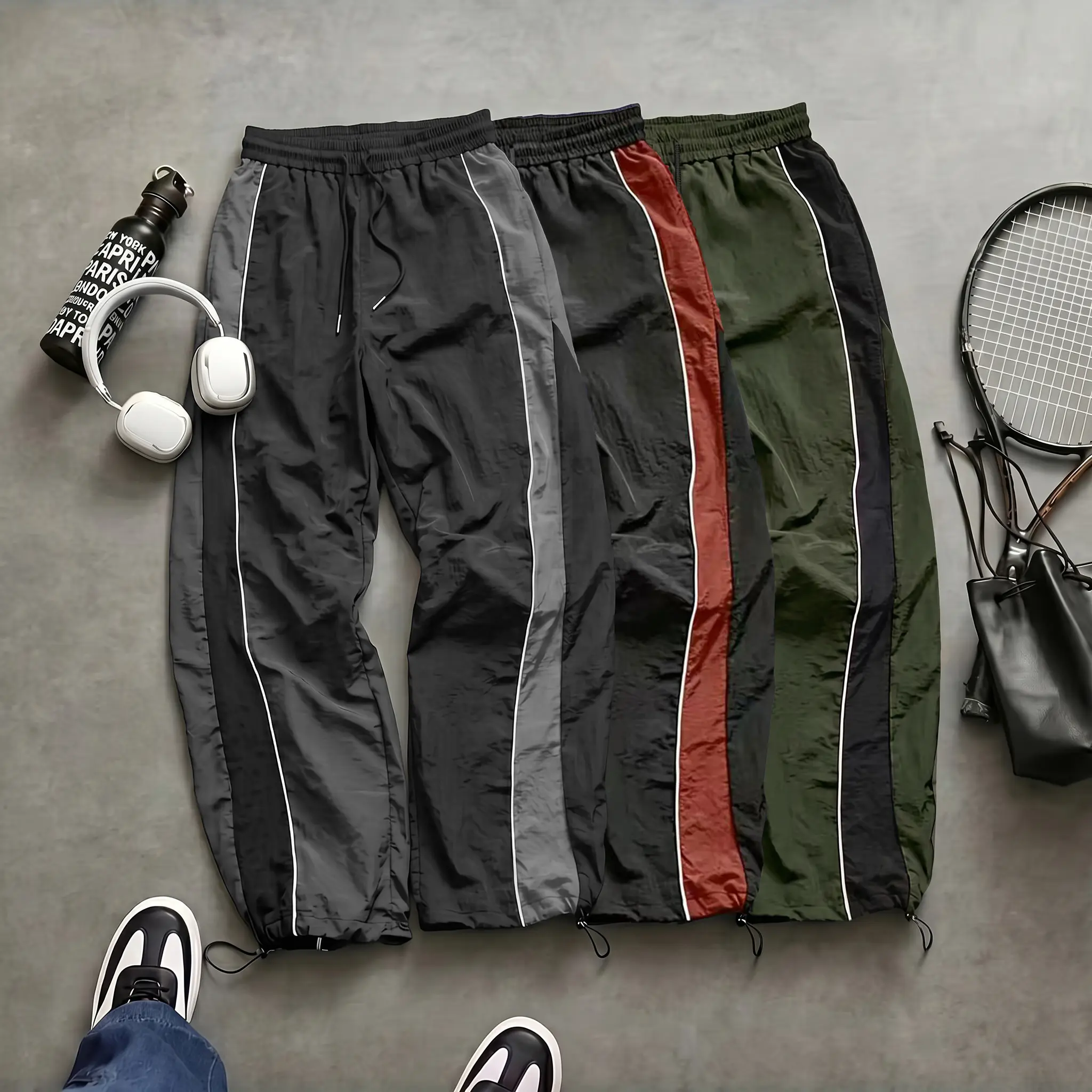208 Black + 002 Black + Green