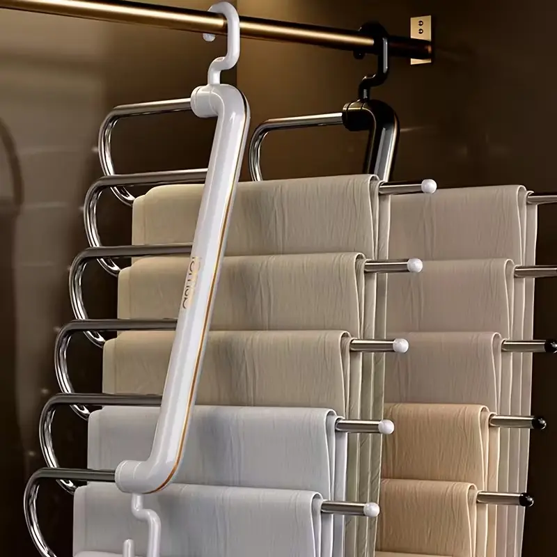 Closet Organizer Hanger with Multiple  for Efficient Storage and Organization organized