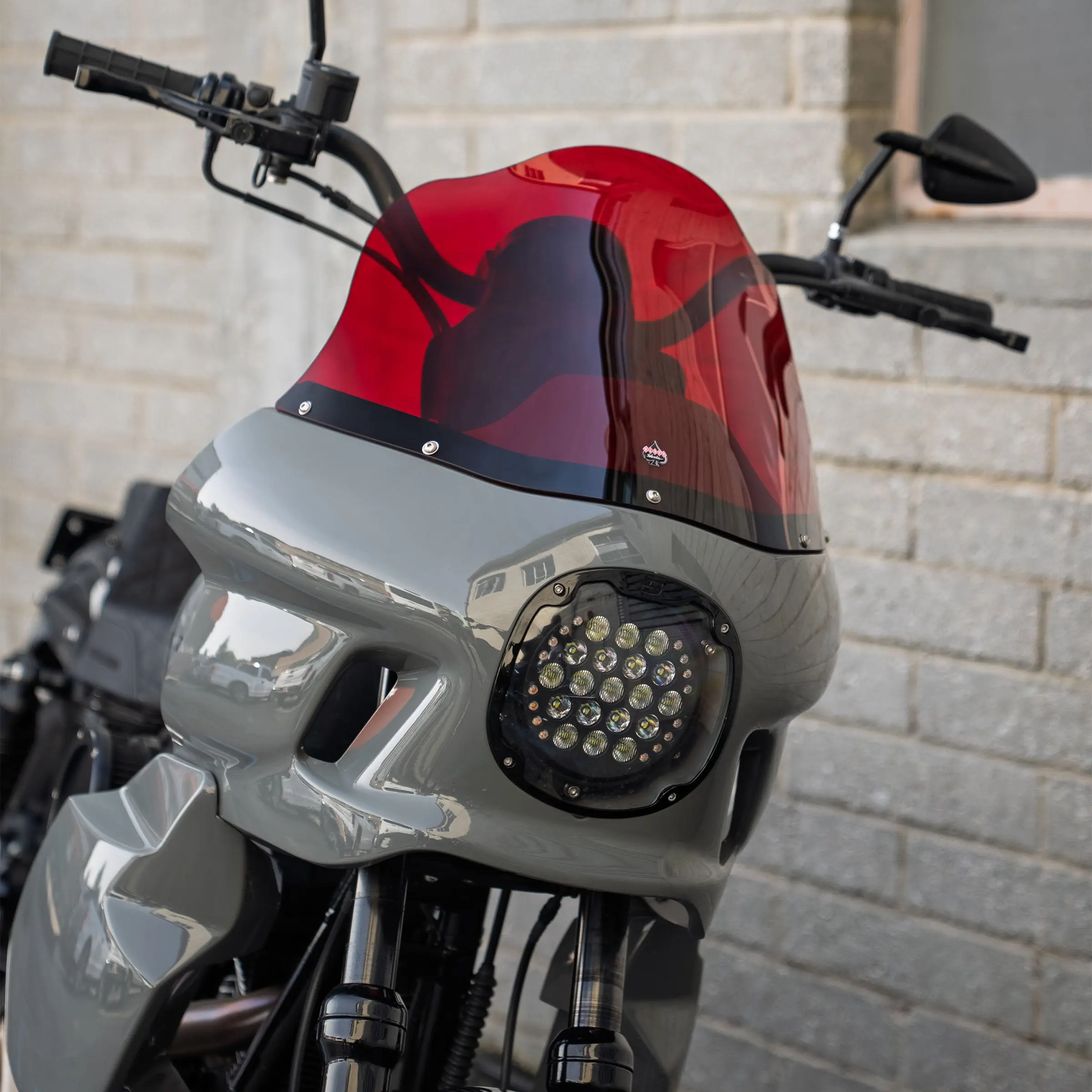 Kolor Flare® Windshield for the Saddlemen® S-RT Mini Fairing