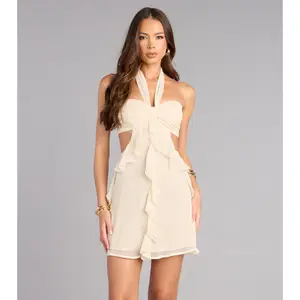 Bold And Sleek Abstract Animal Print Maxi Dress