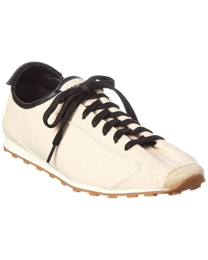 Jacquemus The Tennis Canvas & Leather Sneaker