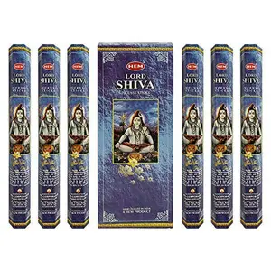 Hem Incense Lord Shiva - Pack of 6 Tubes