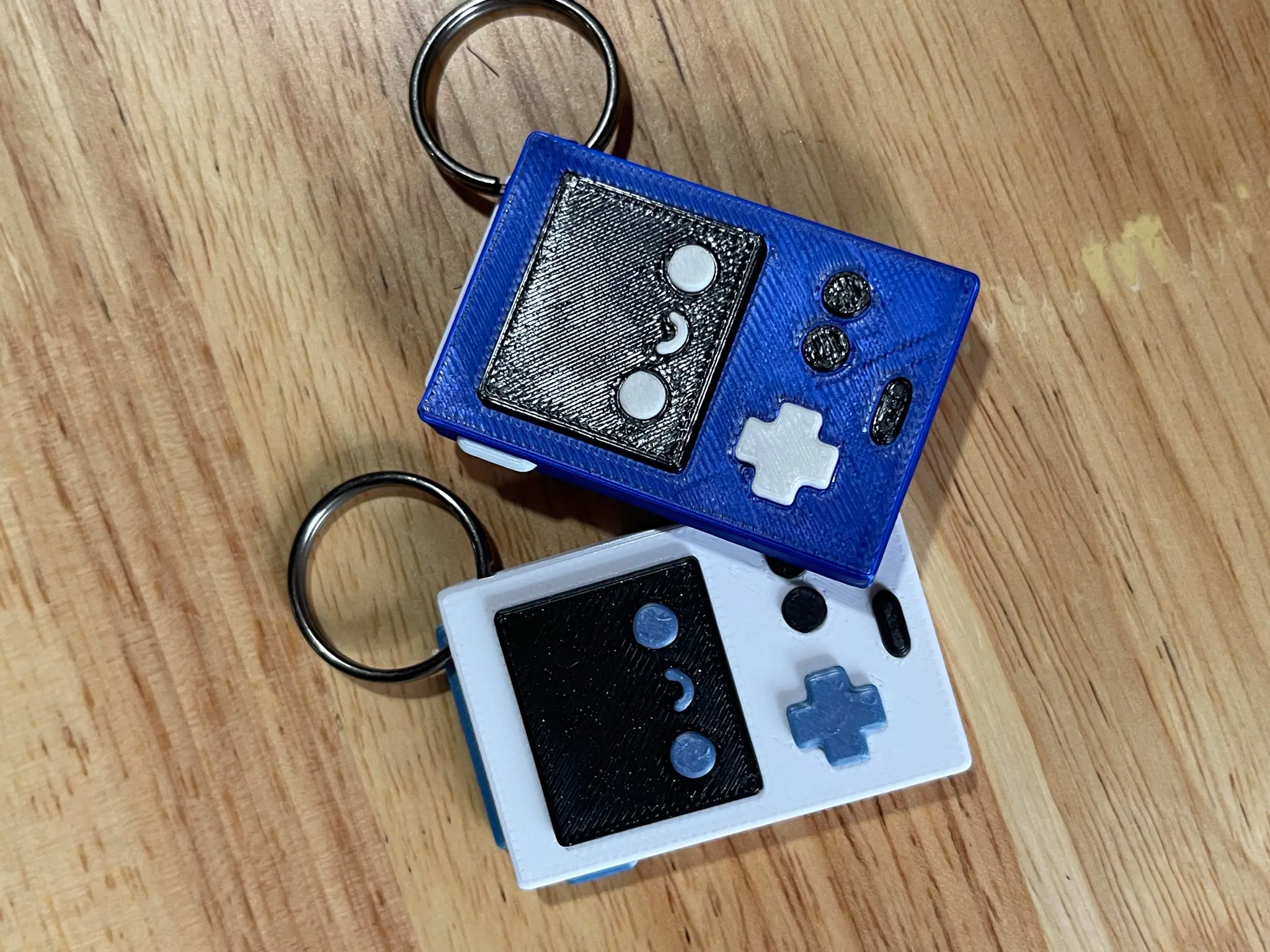 3D Printed Tiny-Console Keychain 2-Pack