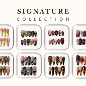 NailPhoria SIGNATURE Collection - Handmade Press-On Nails | Reusable, Salon-Quality, Long-Lasting, Glossy Design NailPhoria SIGNATURE Collection - Handmade Press-On Nails | Reusable, Salon-Quality, Long-Lasting, Glossy Design