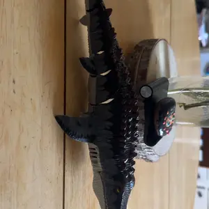 Remote Control Mosasaurus Dinosaur Toy, 1 Count Rechargeable Electric Simulation Dinosaur Toys with Light & Spray, Pool Toy for Swimming Bath Lake Ocean