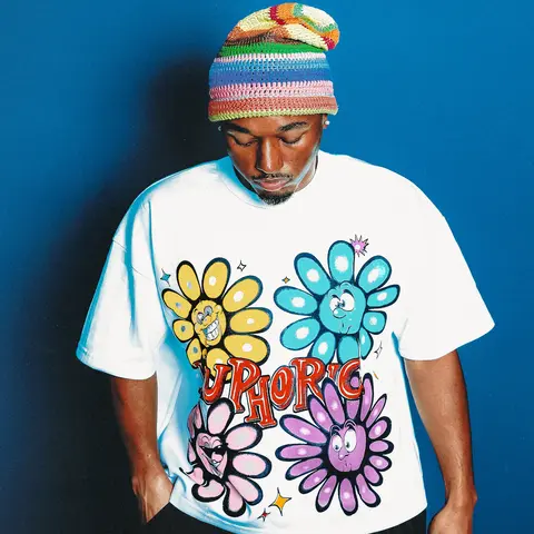 Euphoric Expression Tee - White