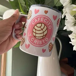 Cafecito y Cristo Coffee Tumbler