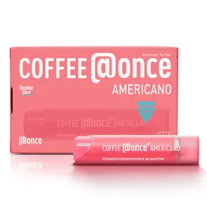 COFFEE At ONCE Cold Brew Coffee Concentrate, Perfect for Instant ice Coffee, Beverage, Perfect Gift for Christmas and New Year’s Day, 6 Tubes