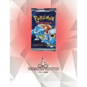 Pokemon TCG: Blastoise Base Set Booster Pack