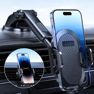 Universal Phone Mount for , Reliable Suction Hands-Free  Phone Holder Mount, Automobile Cell Phone Holder  for Dashboard Windshield Vent Fit for  Smartphones