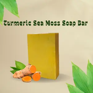 Turmeric Sea moss bar- Skin evening soap bar