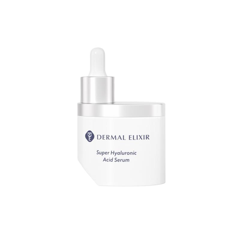 Dermal Elixir Super Hyaluronic Acid Serum (40mL) - Ultra-Low & Multi-Weight Hyaluronic Acid with Tremella - Deep Hydration, Barrier Support