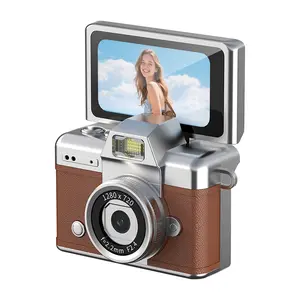 Mini Flip Screen Digital Camera, 1.47-Inch HD Display, 200Mah Battery, Supports Photo Taking And Video Recording, 1080P HD Lens,