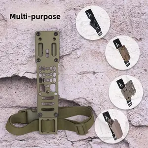 Modular quick-pull adapter multi-angle hole position adjustable display plate