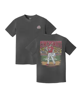 Cincinnati Baseball 3 Skull Double-Sided Baseball Shirt  Premium Fan Gift, Unisex Cotton Tee